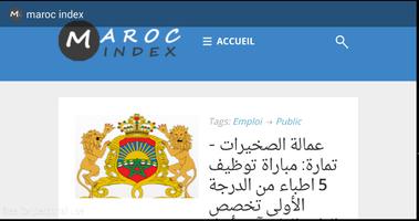 Maroc Index ポスター