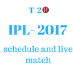 IPL 2017 Schedule