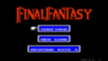 Final of the fantasy 1 the leyend (Emulator) Cartaz