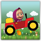 Masha collect eggs Zeichen