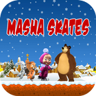 Masha skates ikon