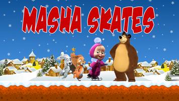 Masha skates पोस्टर