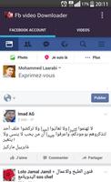 Free facebook video downloader Plakat
