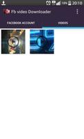 Free facebook video downloader Screenshot 2