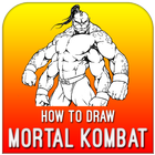 How To Draw Mortal Kombat ไอคอน
