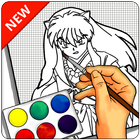 How to Draw Inuyasha - EASY آئیکن