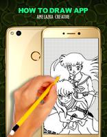How to Draw Inuyasha - EASY پوسٹر