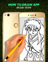 How to Draw Inuyasha - EASY تصوير الشاشة 2