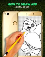 How to Draw KungfuPanda - Easy スクリーンショット 1