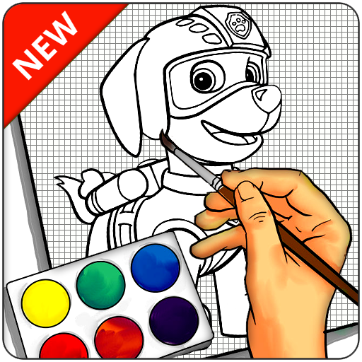 How To Draw PAW Patrol - Easy