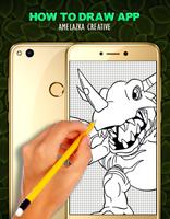 How to Draw Digimonsters Poster