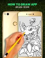 How to Draw Digimonsters স্ক্রিনশট 2