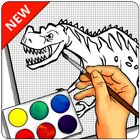 Learn to draw Dinosaurs ícone