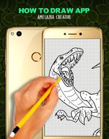 Learn to draw Dinosaurs imagem de tela 3