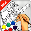 Learn to draw Superhero HD APK