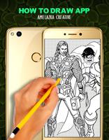 Learn to draw Superhero HD 截圖 3