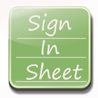 Icona Sign In Sheet Beta