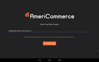 AmeriCommerce eCommerce Admin Poster