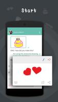 Draw - Your Messaging Keyboard penulis hantaran