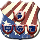 America Stars Stripes Theme icon