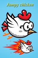 Chicken game jump Affiche