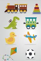 Matching Toys Game captura de pantalla 2