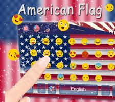 American flag Live Wallpaper Theme capture d'écran 1
