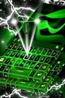 Neon Green Keyboard Theme Ekran Görüntüsü 3
