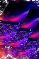 Neon Keyboard Theme poster