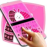 Pink Easter Keyboard simgesi