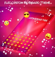 Flat Custom Keyboard Theme gönderen