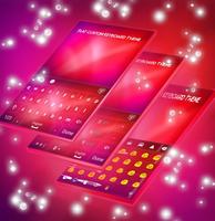 Flat Custom Keyboard Theme Ekran Görüntüsü 1
