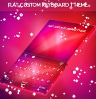 Flat Custom Keyboard Theme Ekran Görüntüsü 3
