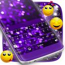 Christmas Purple Lights Theme APK