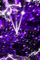 برنامه‌نما Christmas Purple Lights Theme عکس از صفحه