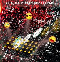 City Lights Keyboard Theme poster