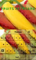 Fruits Keyboard Affiche