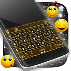 Gold Keyboard Theme ไอคอน