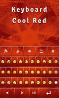 Keyboard Cool Red capture d'écran 1