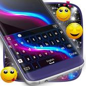 Keyboard Neon Wave Theme icon