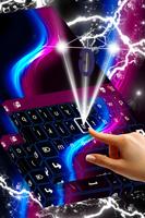 Keyboard Neon Wave Theme screenshot 1