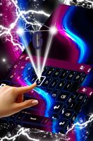 Keyboard Neon Wave Theme screenshot 2