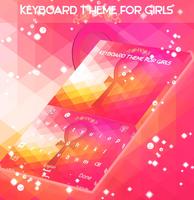 Tema de teclado para niñas captura de pantalla 3