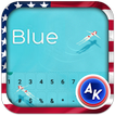 Keyboard Themes Blue