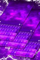Purple Keyboard Theme poster