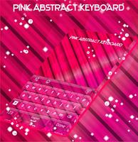 Pink Abstract Keyboard capture d'écran 3