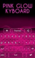 Pink Glow Keyboard تصوير الشاشة 2