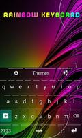 Rainbow Keyboard plakat