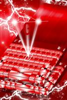 Red Chrome Keyboard Theme Ekran Görüntüsü 3