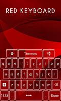 Red Keyboard plakat